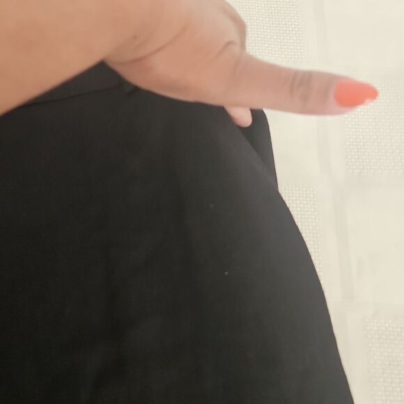 H&M Women's High-Rise Wide Leg  Dress Pants Black 0 - Picture 12 of 16